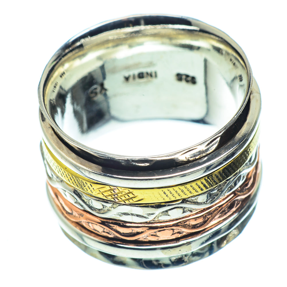 Meditation Spinner Rings handcrafted by Ana Silver Co - RING37899