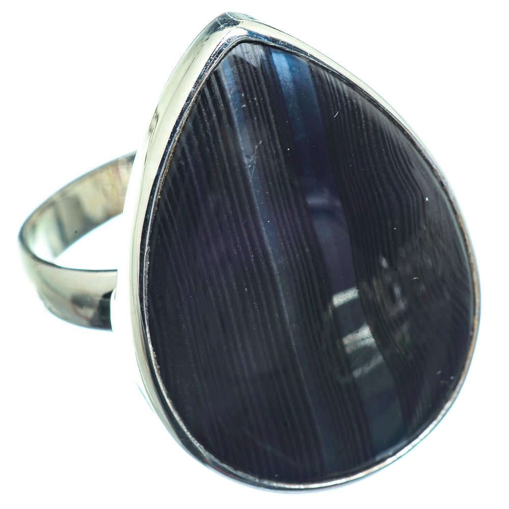 Psilomelane Rings handcrafted by Ana Silver Co - RING39911