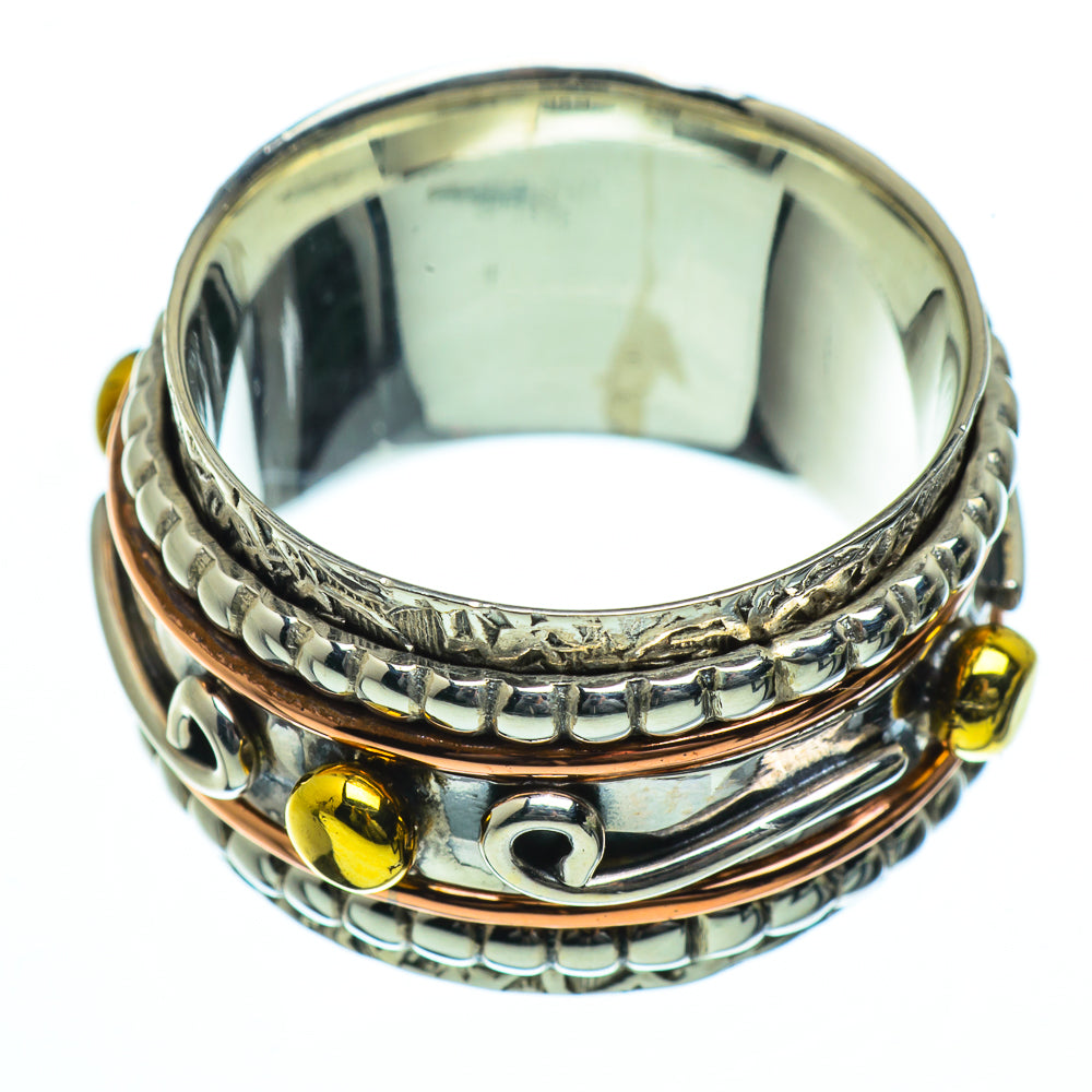 Meditation Spinner Rings handcrafted by Ana Silver Co - RING40057