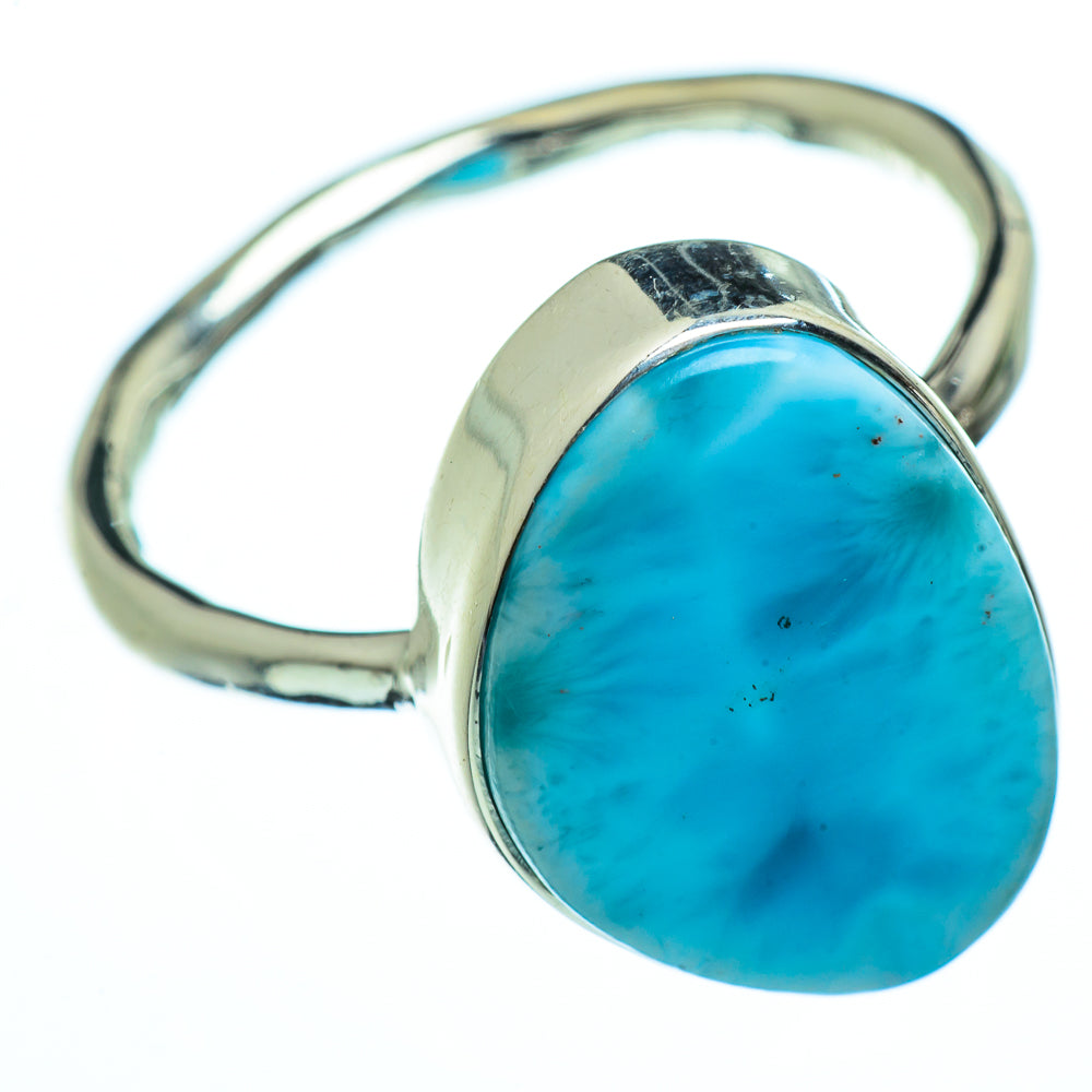 Larimar Rings handcrafted by Ana Silver Co - RING40149