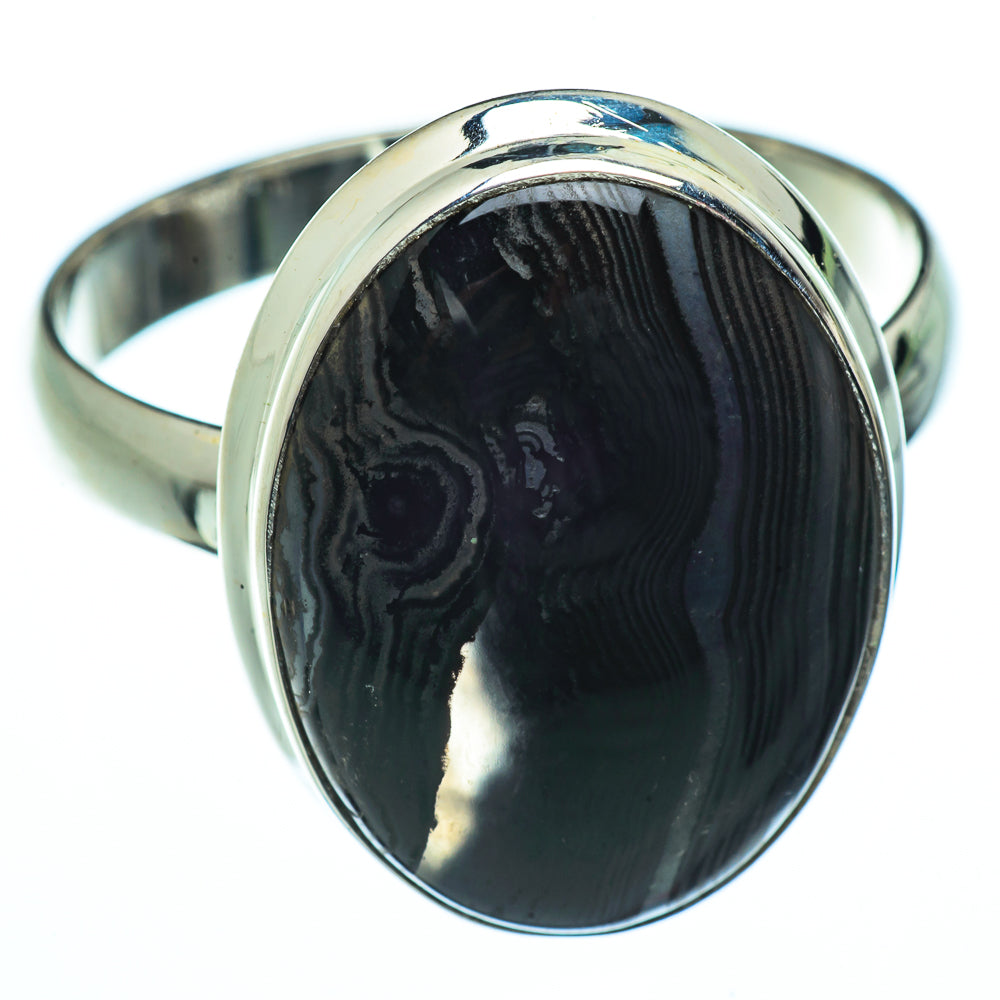 Psilomelane Rings handcrafted by Ana Silver Co - RING40207