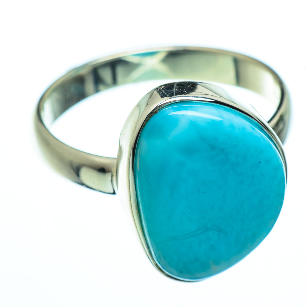 Larimar Rings handcrafted by Ana Silver Co - RING40214