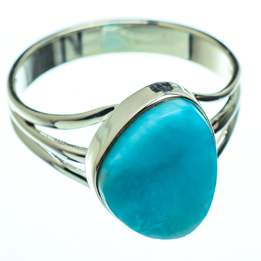 Larimar Rings handcrafted by Ana Silver Co - RING40226