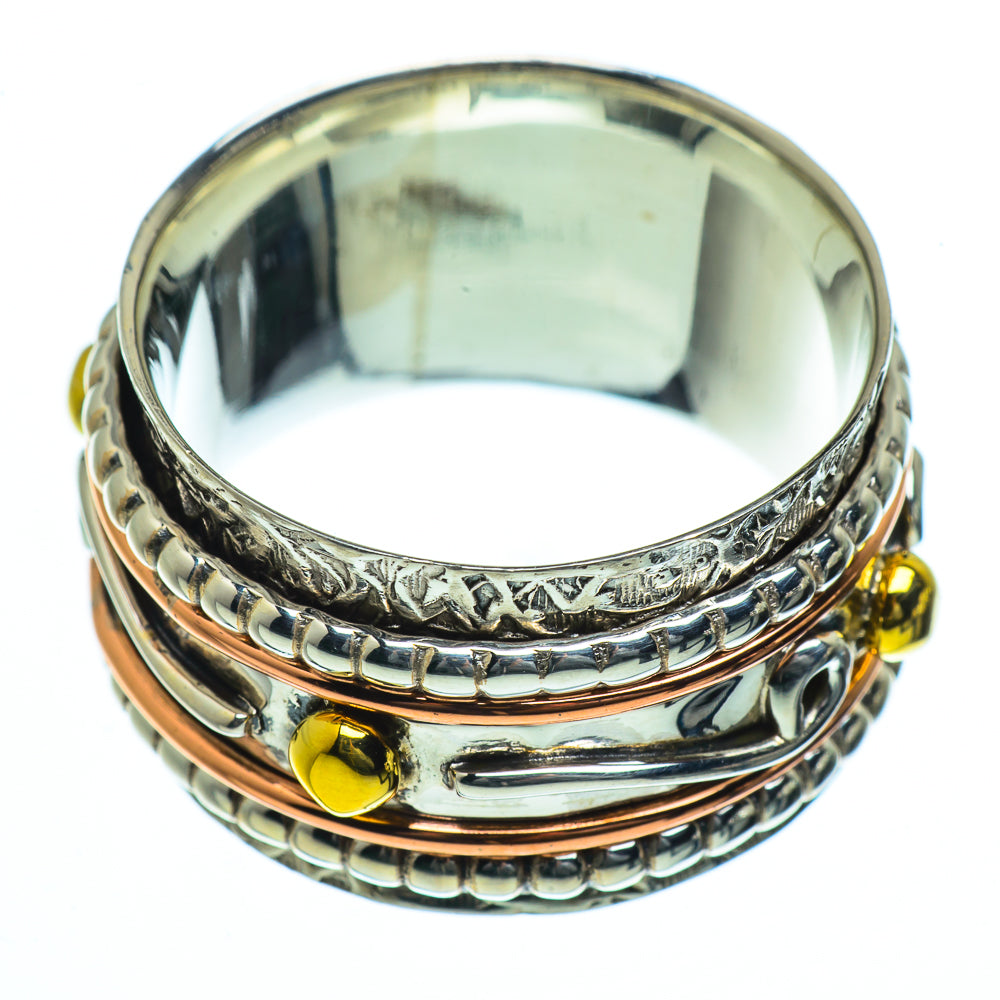 Meditation Spinner Rings handcrafted by Ana Silver Co - RING40400