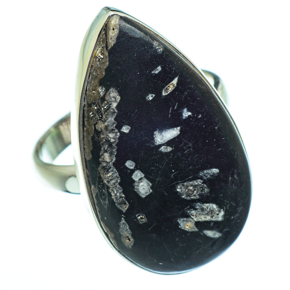 Chrysanthemum Stone Rings handcrafted by Ana Silver Co - RING40771