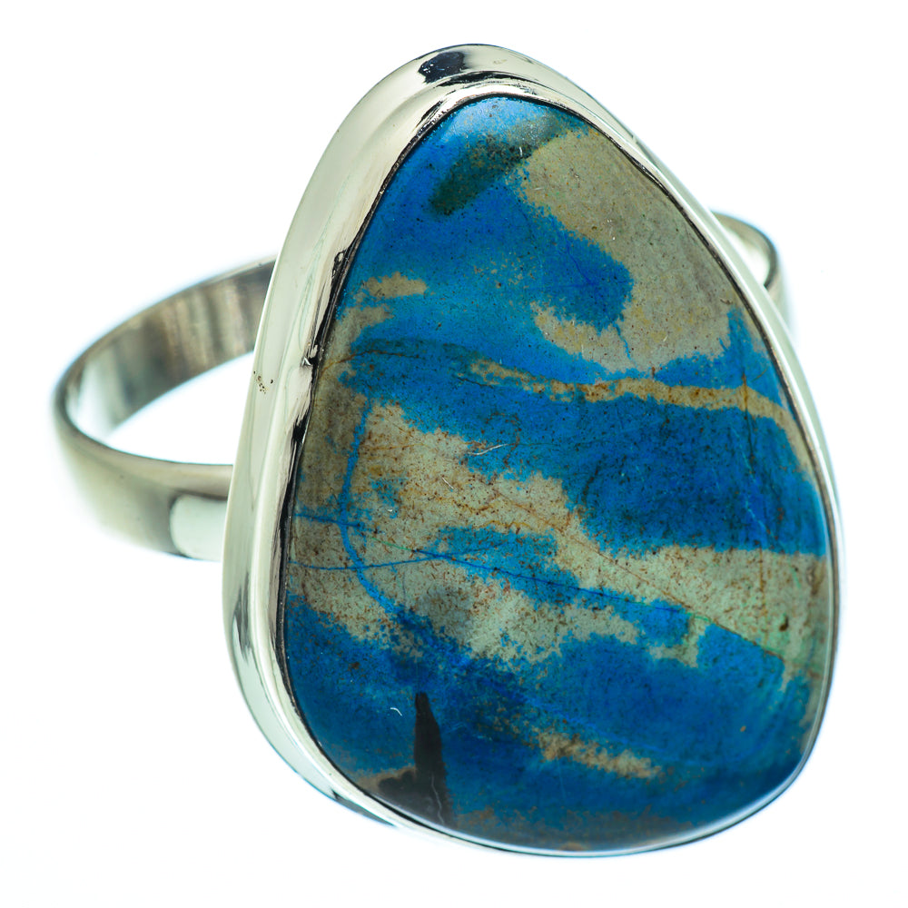 Azurite Rings handcrafted by Ana Silver Co - RING40780