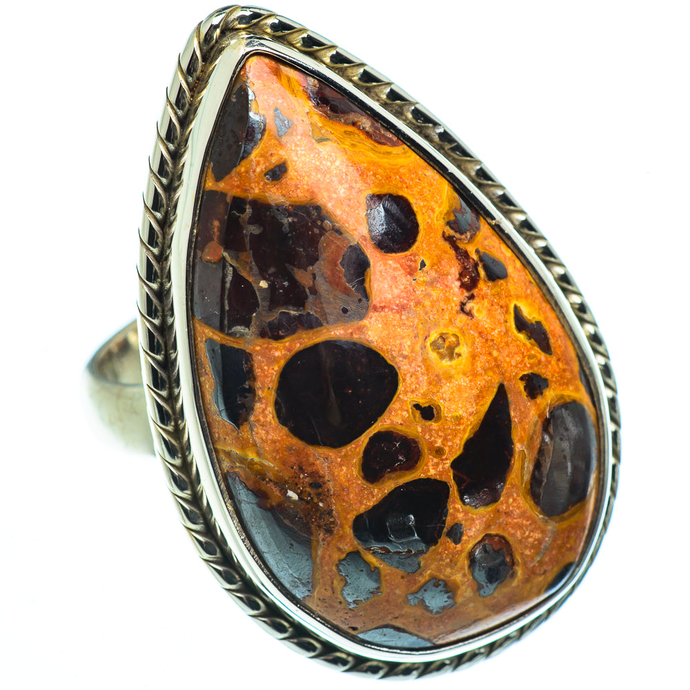 Chert Breccia Rings handcrafted by Ana Silver Co - RING41131