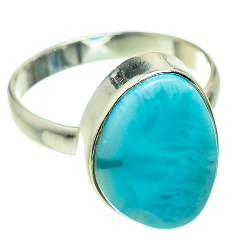 Larimar Rings handcrafted by Ana Silver Co - RING41188