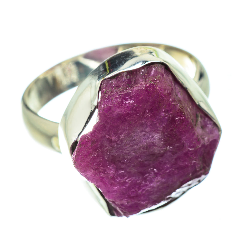 Ruby Fuchsite Rings handcrafted by Ana Silver Co - RING41237