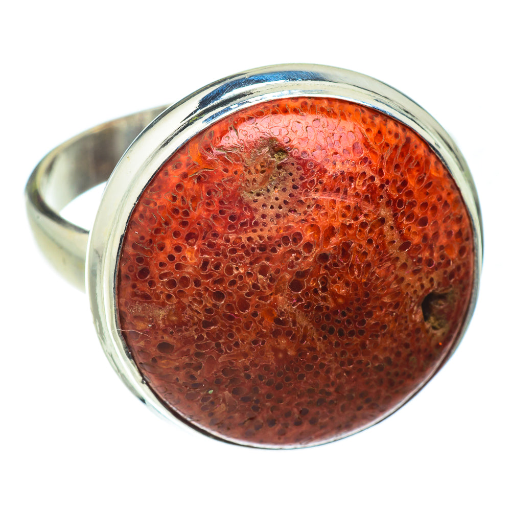 Sponge Coral Rings handcrafted by Ana Silver Co - RING41270