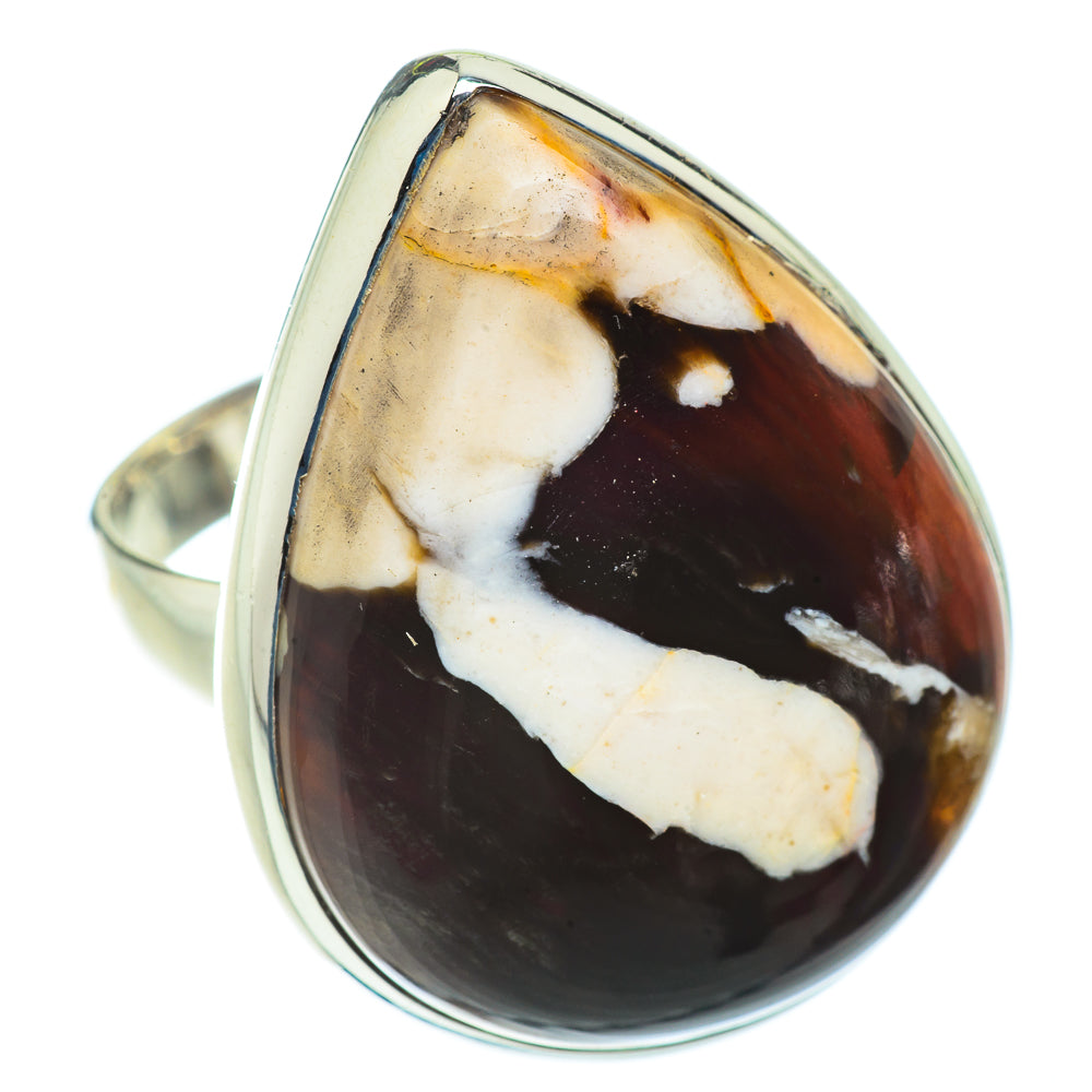 Peanut Wood Jasper Rings handcrafted by Ana Silver Co - RING41538