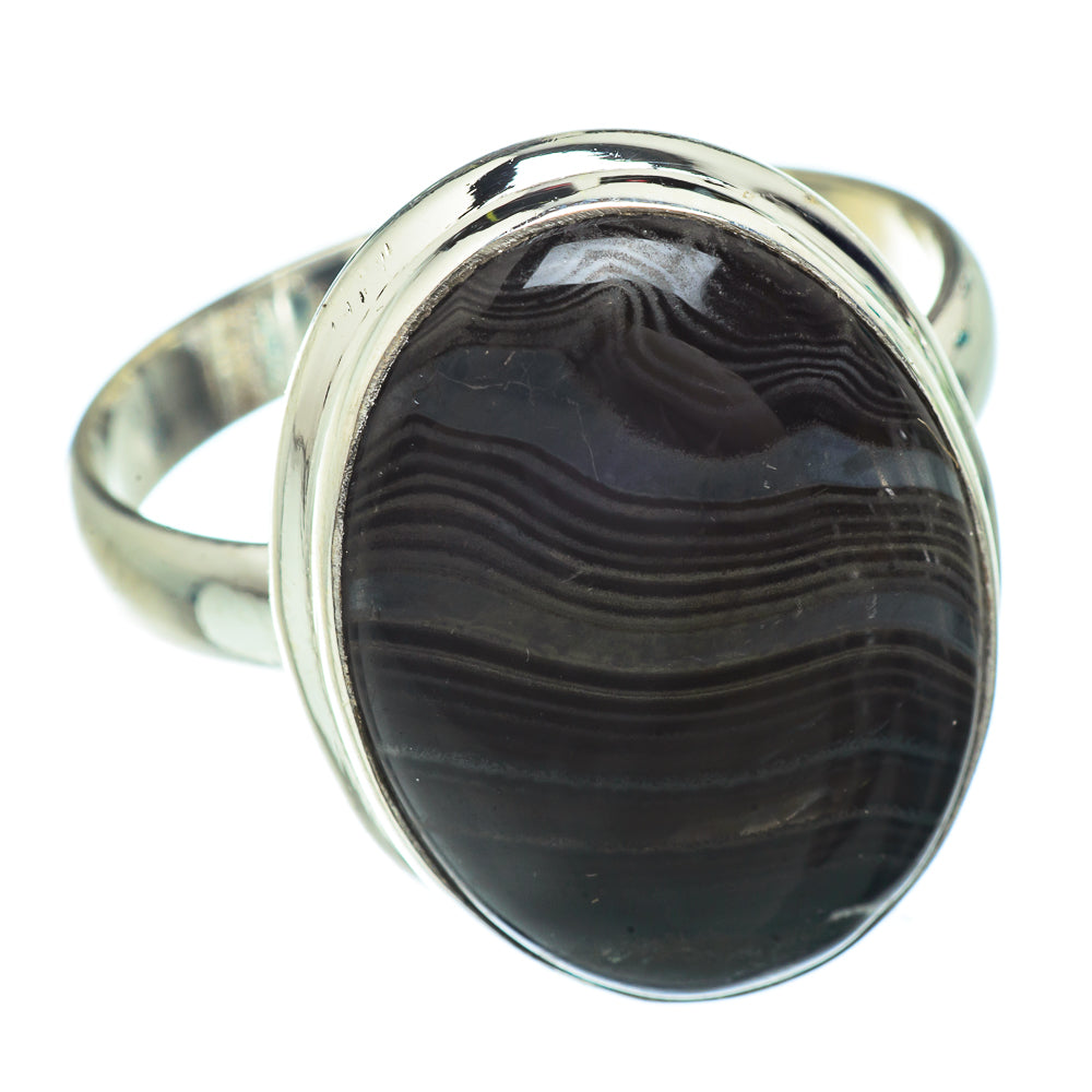 Psilomelane Rings handcrafted by Ana Silver Co - RING41605