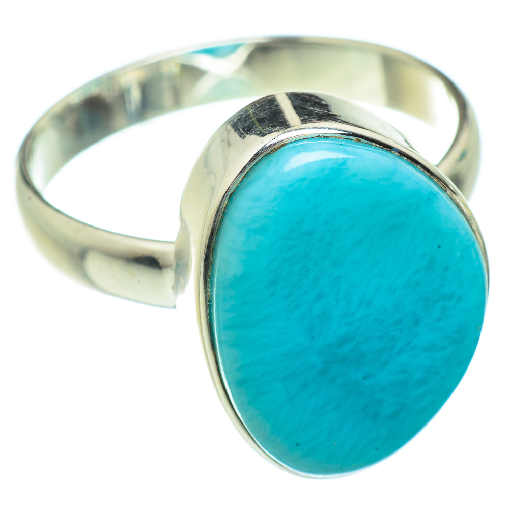 Larimar Rings handcrafted by Ana Silver Co - RING41873