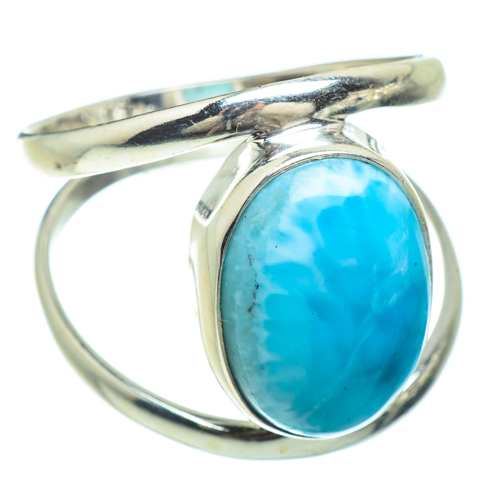 Larimar Rings handcrafted by Ana Silver Co - RING42089