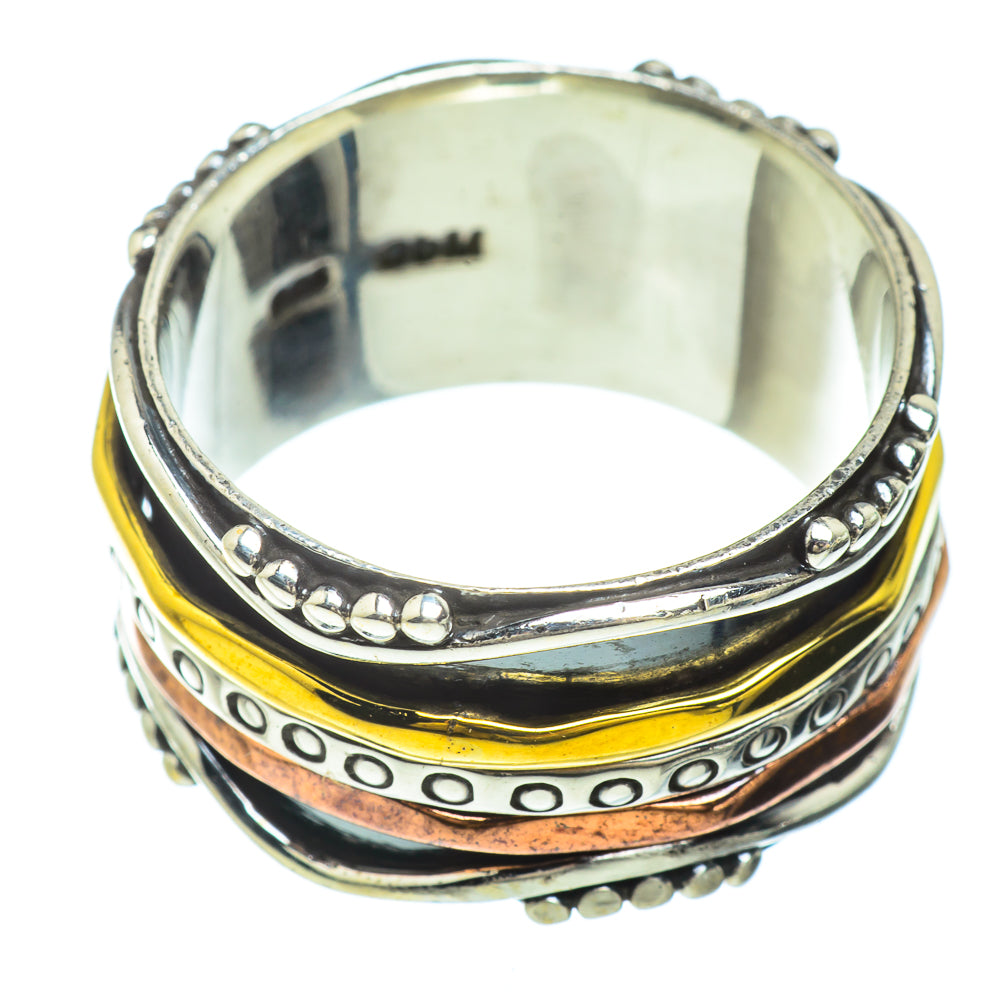 Meditation Spinner Rings handcrafted by Ana Silver Co - RING42293