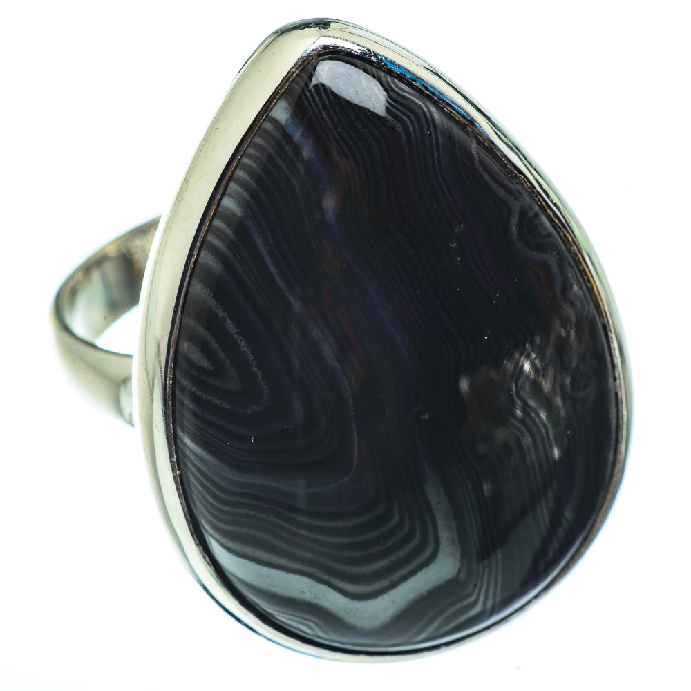 Psilomelane Rings handcrafted by Ana Silver Co - RING42916