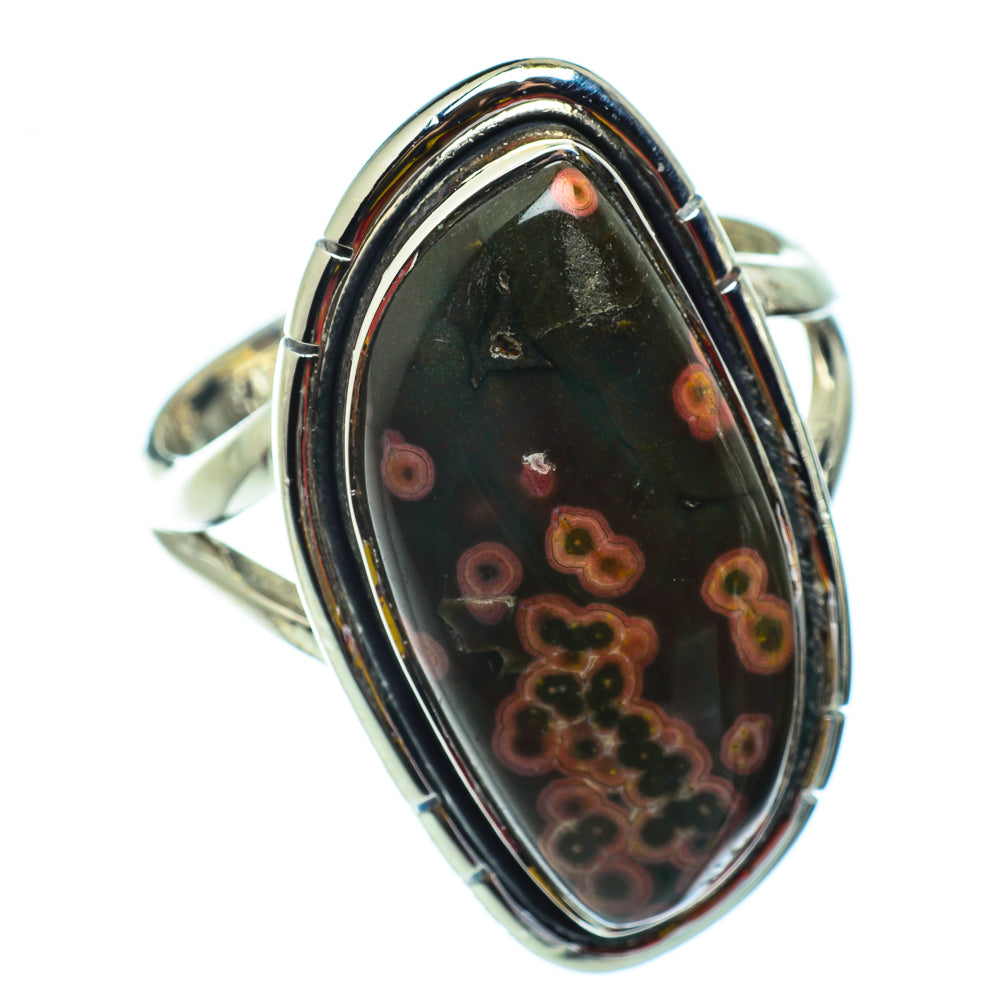 Ocean Jasper Rings handcrafted by Ana Silver Co - RING43299