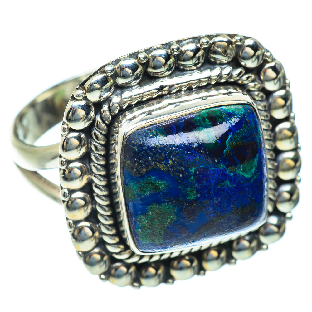 Azurite Rings handcrafted by Ana Silver Co - RING43994