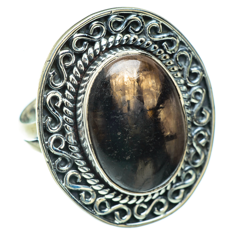 Chiastolite Rings handcrafted by Ana Silver Co - RING44214