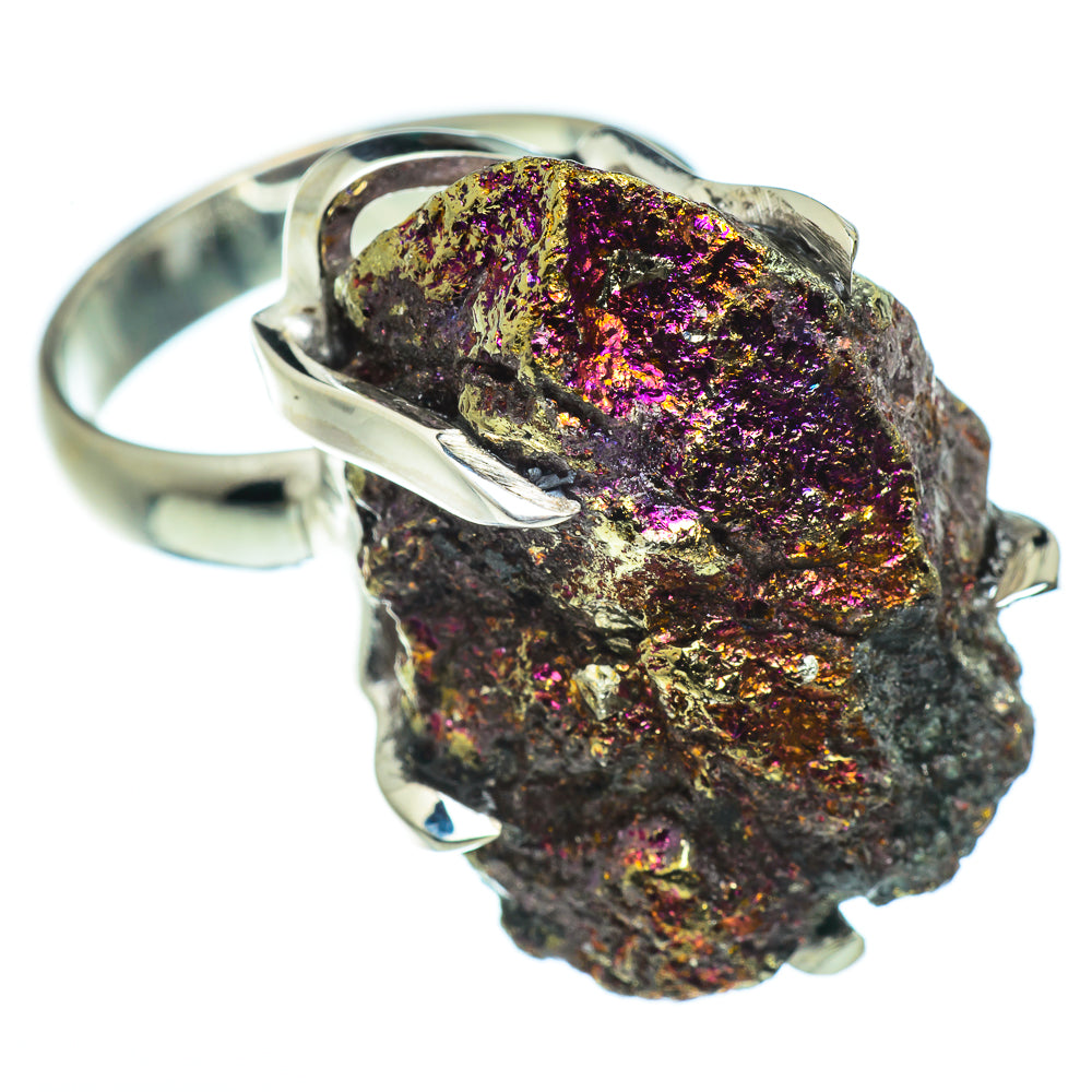 Titanium Druzy Rings handcrafted by Ana Silver Co - RING44342