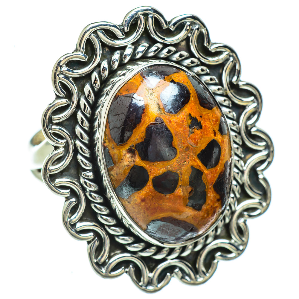 Chert Breccia Rings handcrafted by Ana Silver Co - RING44778