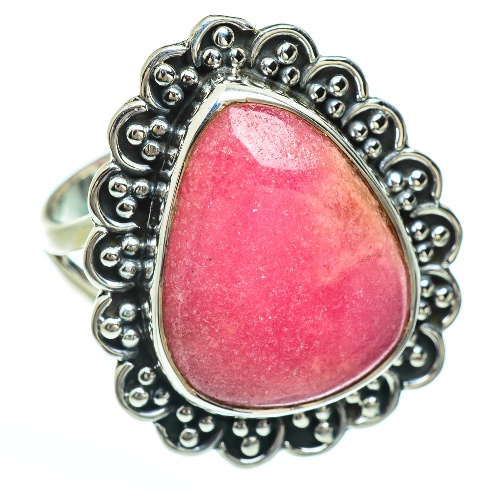 Rhodochrosite Rings handcrafted by Ana Silver Co - RING45213