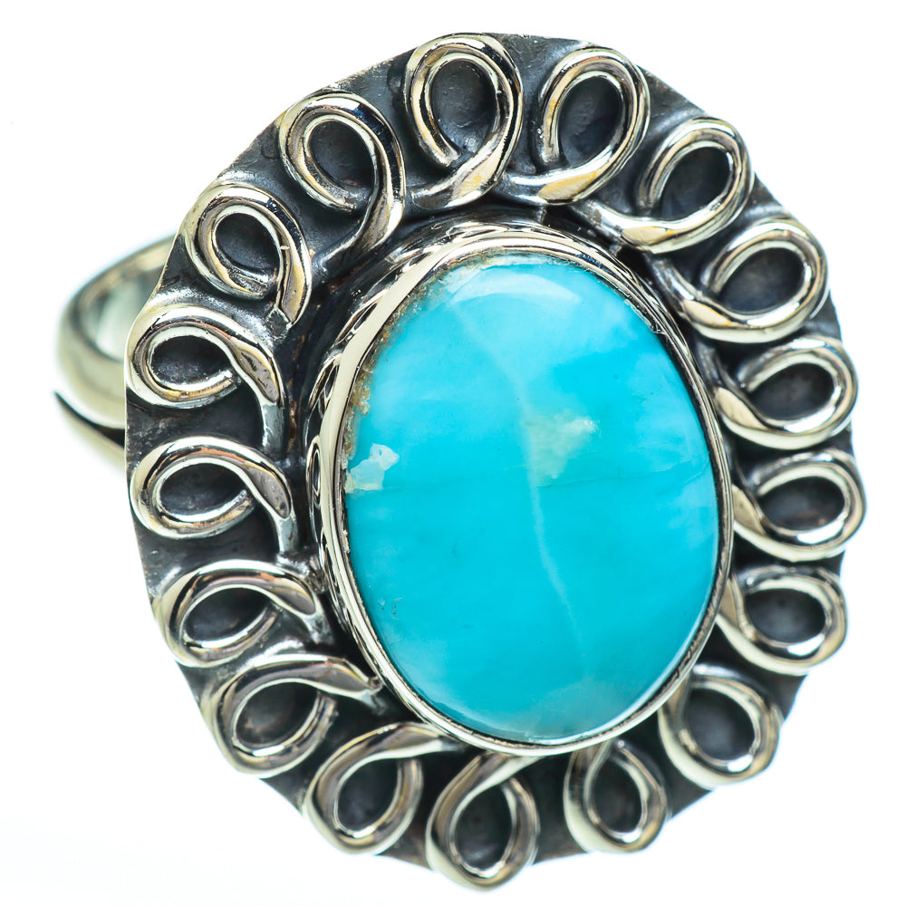 Larimar Rings handcrafted by Ana Silver Co - RING45303