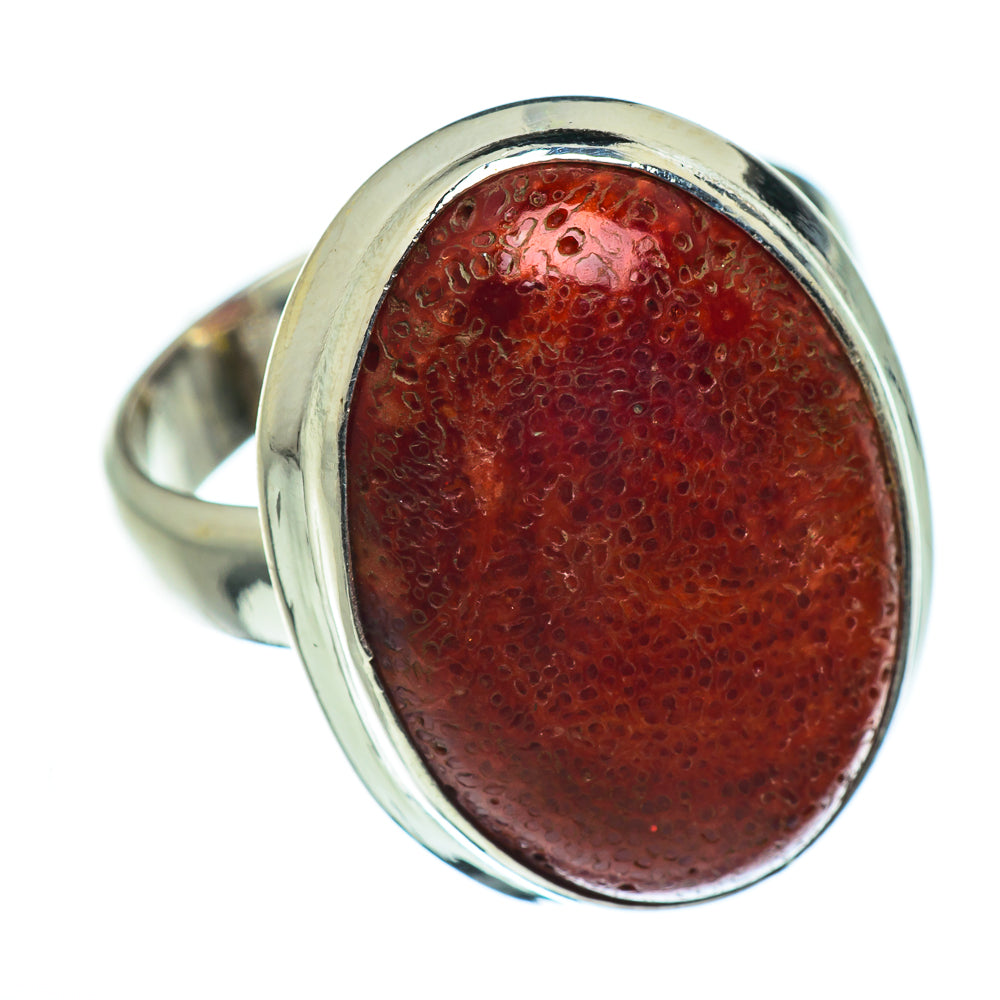 Sponge Coral Rings handcrafted by Ana Silver Co - RING45555