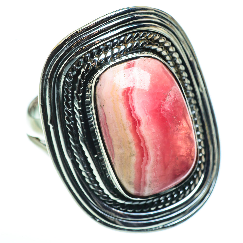 Rhodochrosite Rings handcrafted by Ana Silver Co - RING45677
