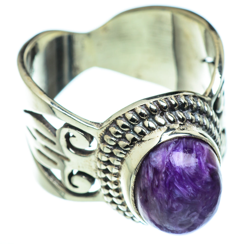Charoite Rings handcrafted by Ana Silver Co - RING46338