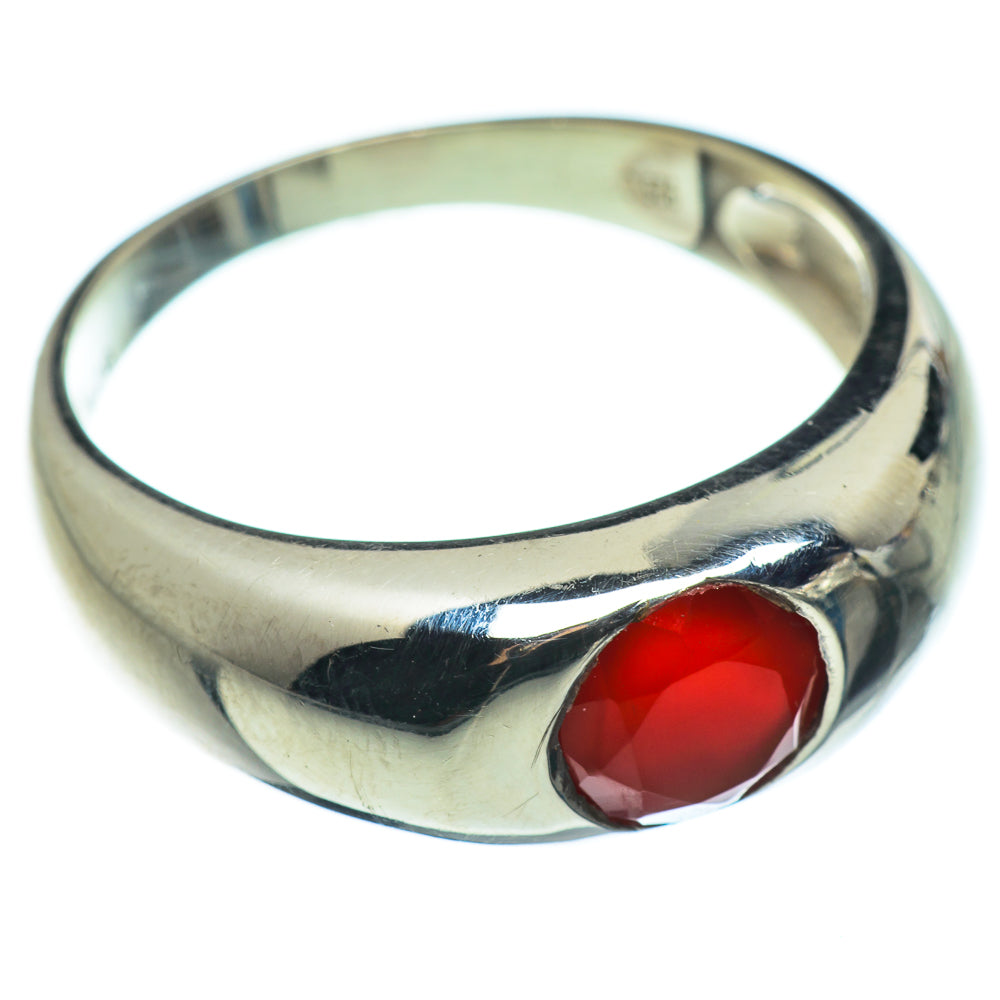 Red Onyx Rings handcrafted by Ana Silver Co - RING46424