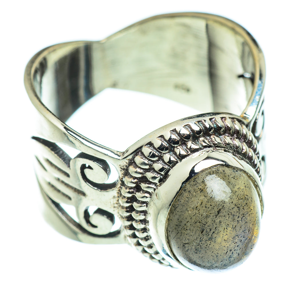 Labradorite Rings handcrafted by Ana Silver Co - RING46465