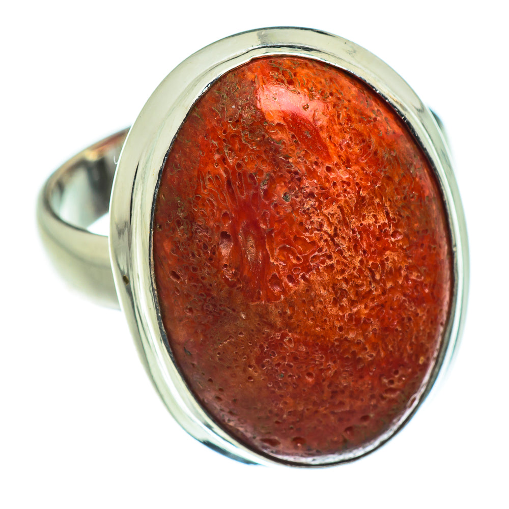 Sponge Coral Rings handcrafted by Ana Silver Co - RING46566