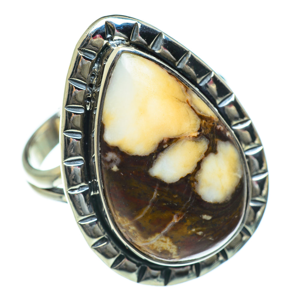Peanut Wood Jasper Rings handcrafted by Ana Silver Co - RING46938