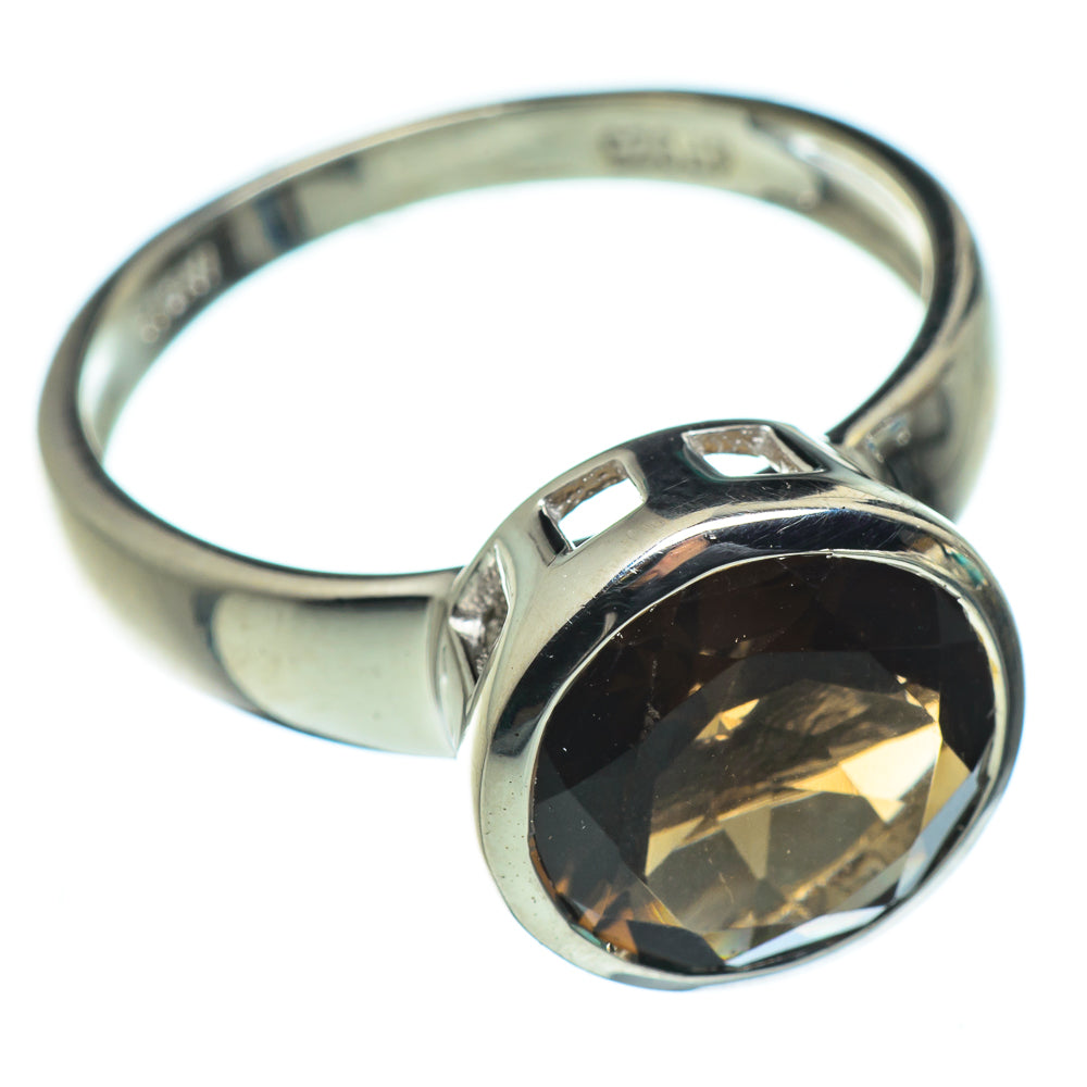 Smoky Quartz Rings handcrafted by Ana Silver Co - RING47601