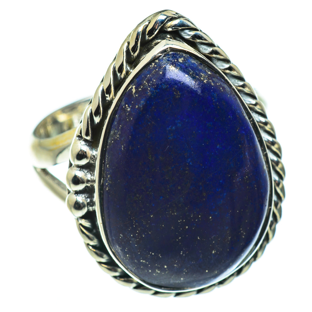 Lapis Lazuli Rings handcrafted by Ana Silver Co - RING47656