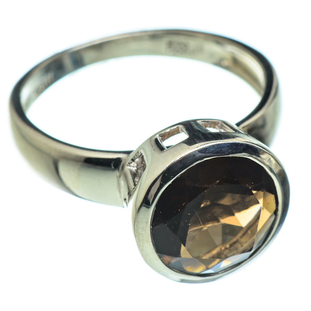 Smoky Quartz Rings handcrafted by Ana Silver Co - RING47718