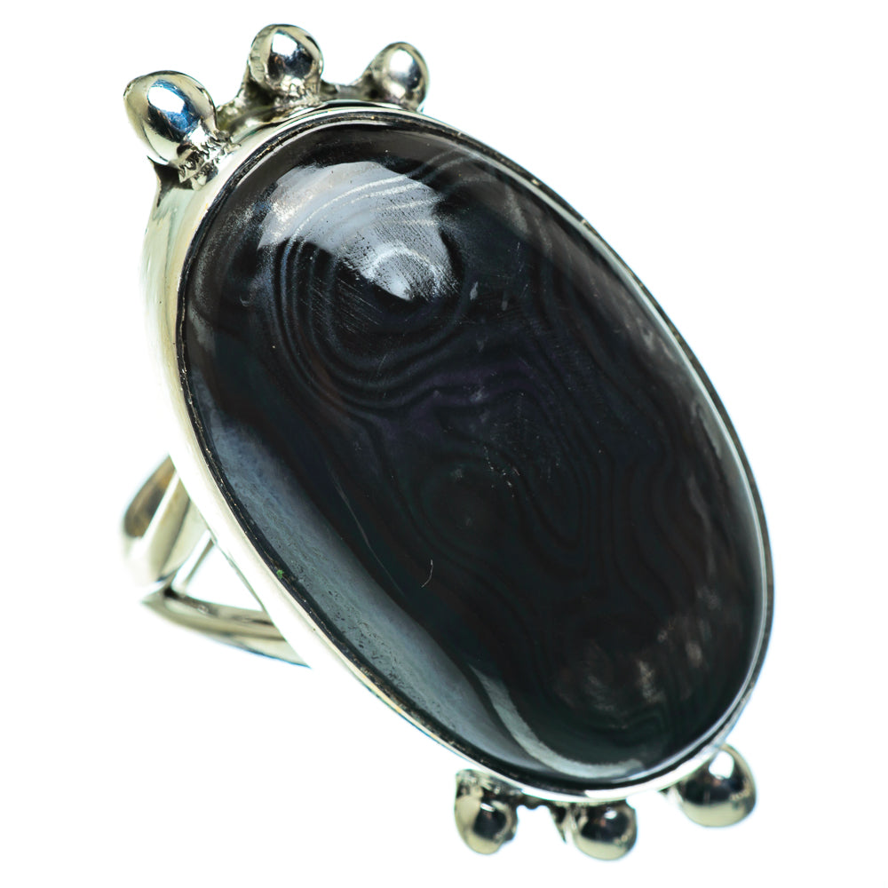 Psilomelane Rings handcrafted by Ana Silver Co - RING47868