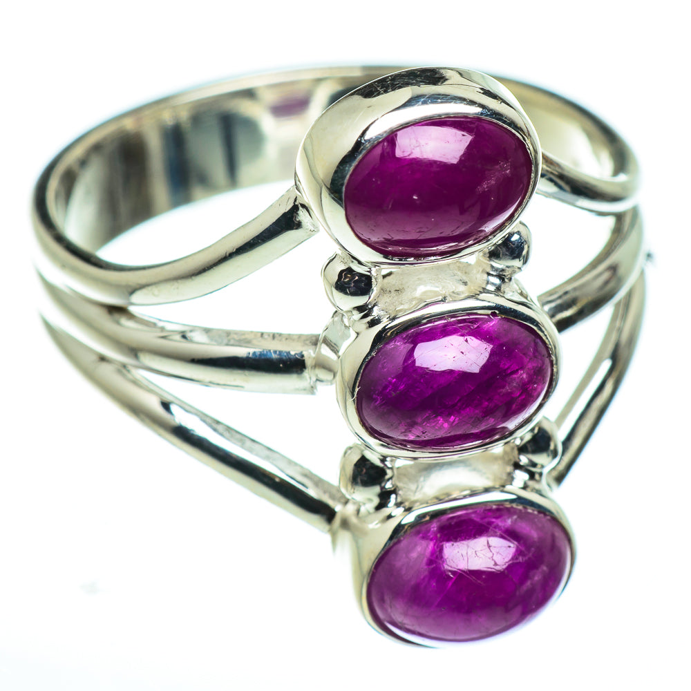 Pink Tourmaline Rings handcrafted by Ana Silver Co - RING48524