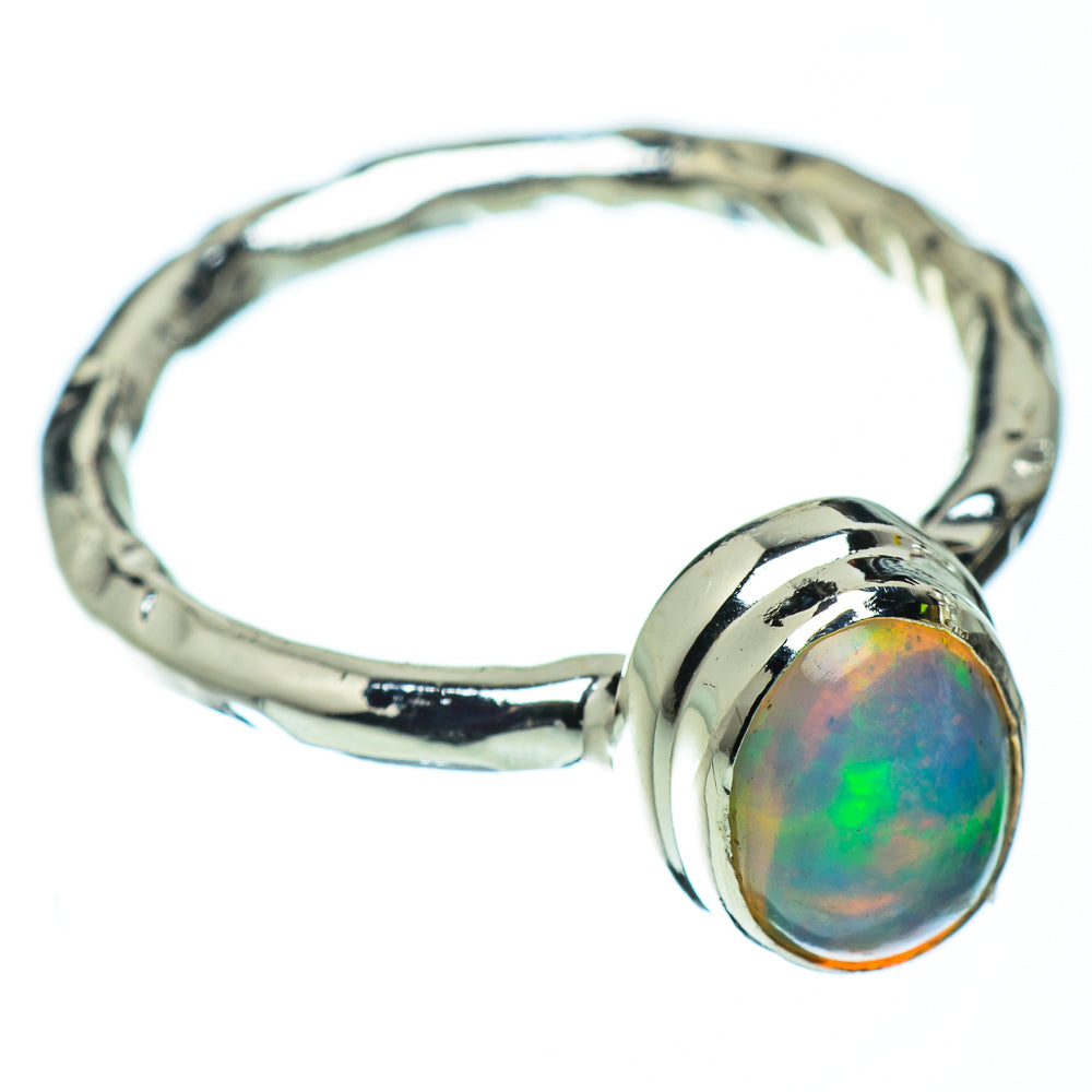 Ethiopian Opal Rings handcrafted by Ana Silver Co - RING49917