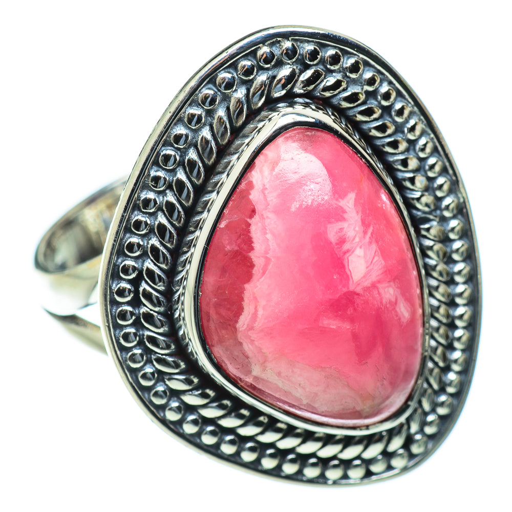 Rhodochrosite Rings handcrafted by Ana Silver Co - RING50140