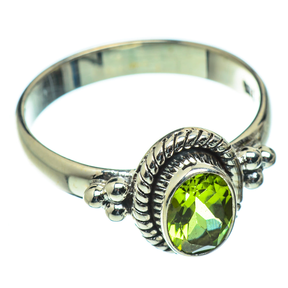 Peridot Rings handcrafted by Ana Silver Co - RING50181