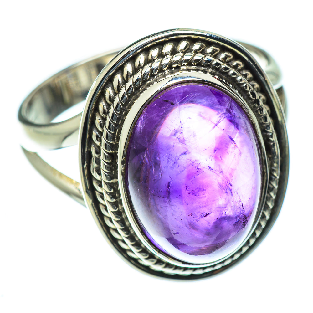 Amethyst Rings handcrafted by Ana Silver Co - RING50195