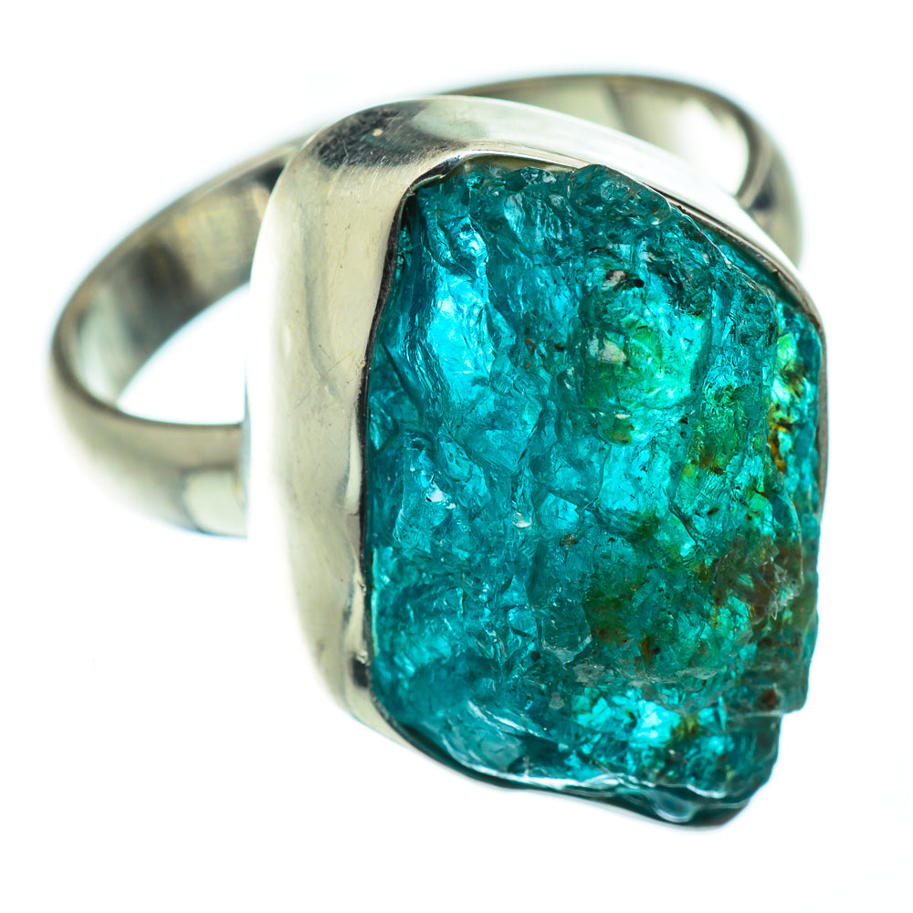 Blue Fluorite Rings handcrafted by Ana Silver Co - RING50496