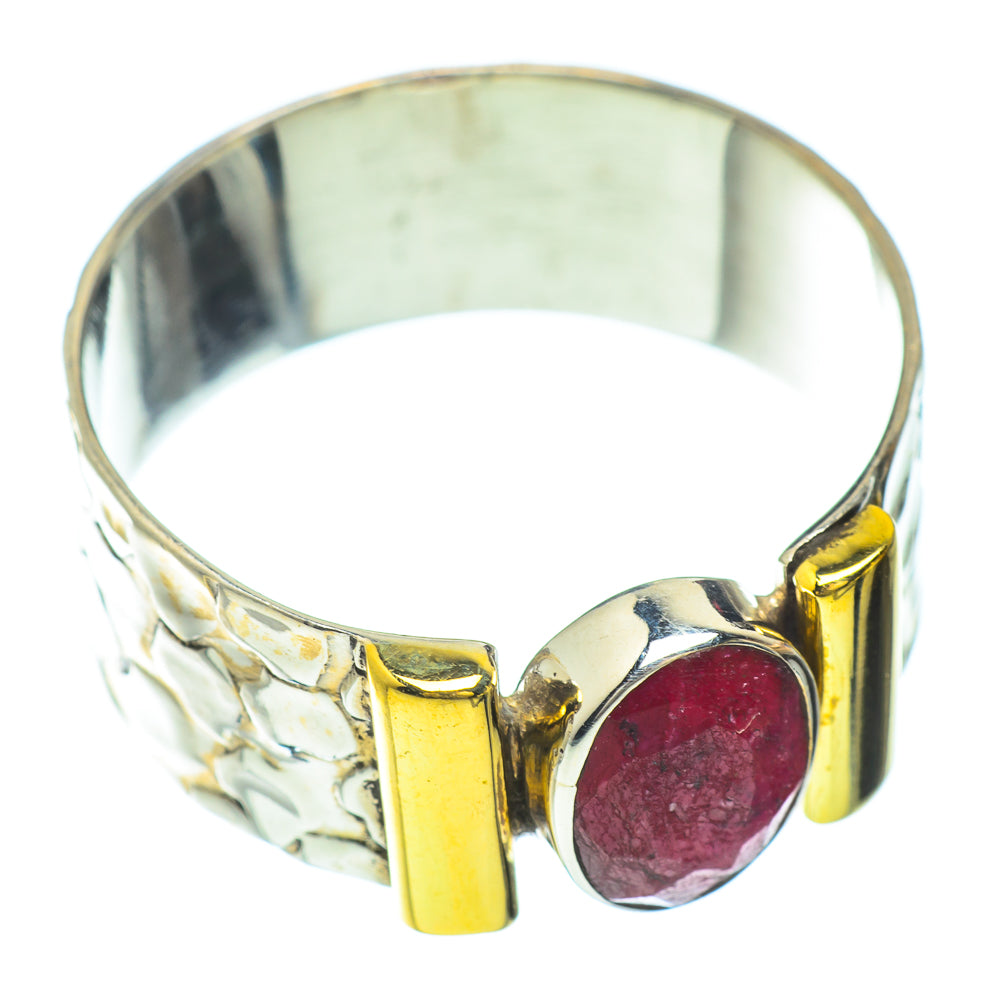 Red Sillimanite Rings handcrafted by Ana Silver Co - RING51016