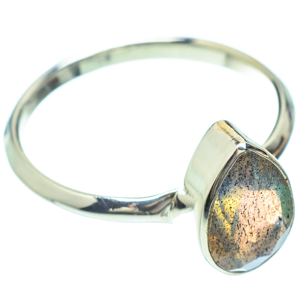Labradorite Rings handcrafted by Ana Silver Co - RING51294