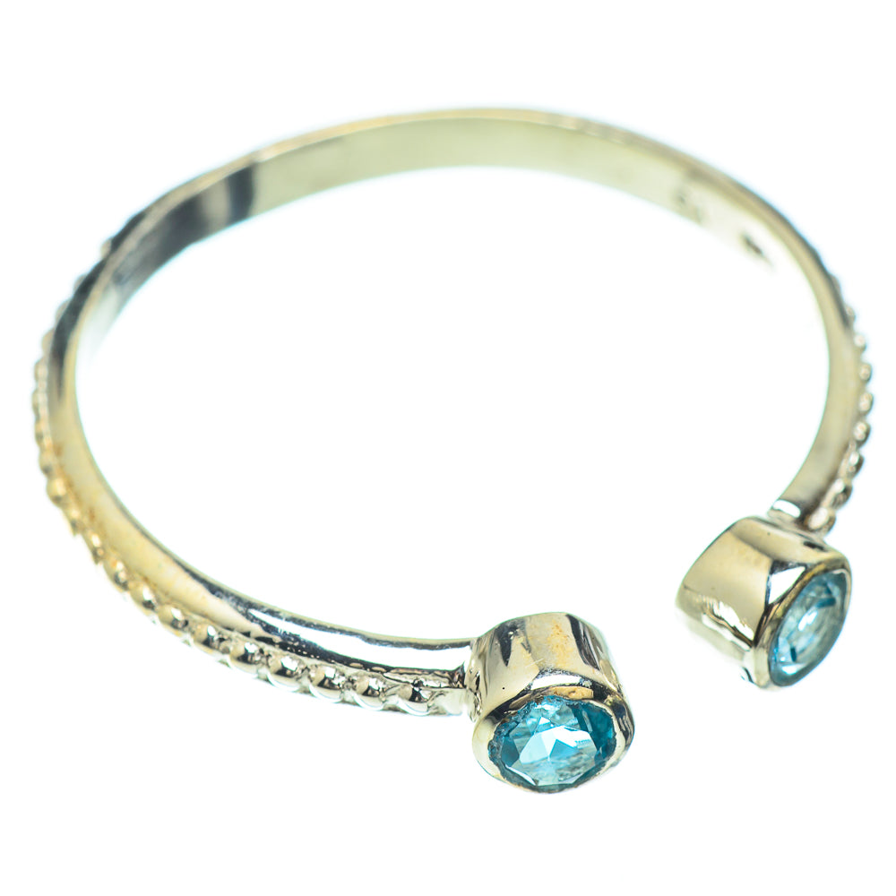 Blue Topaz Rings handcrafted by Ana Silver Co - RING51531