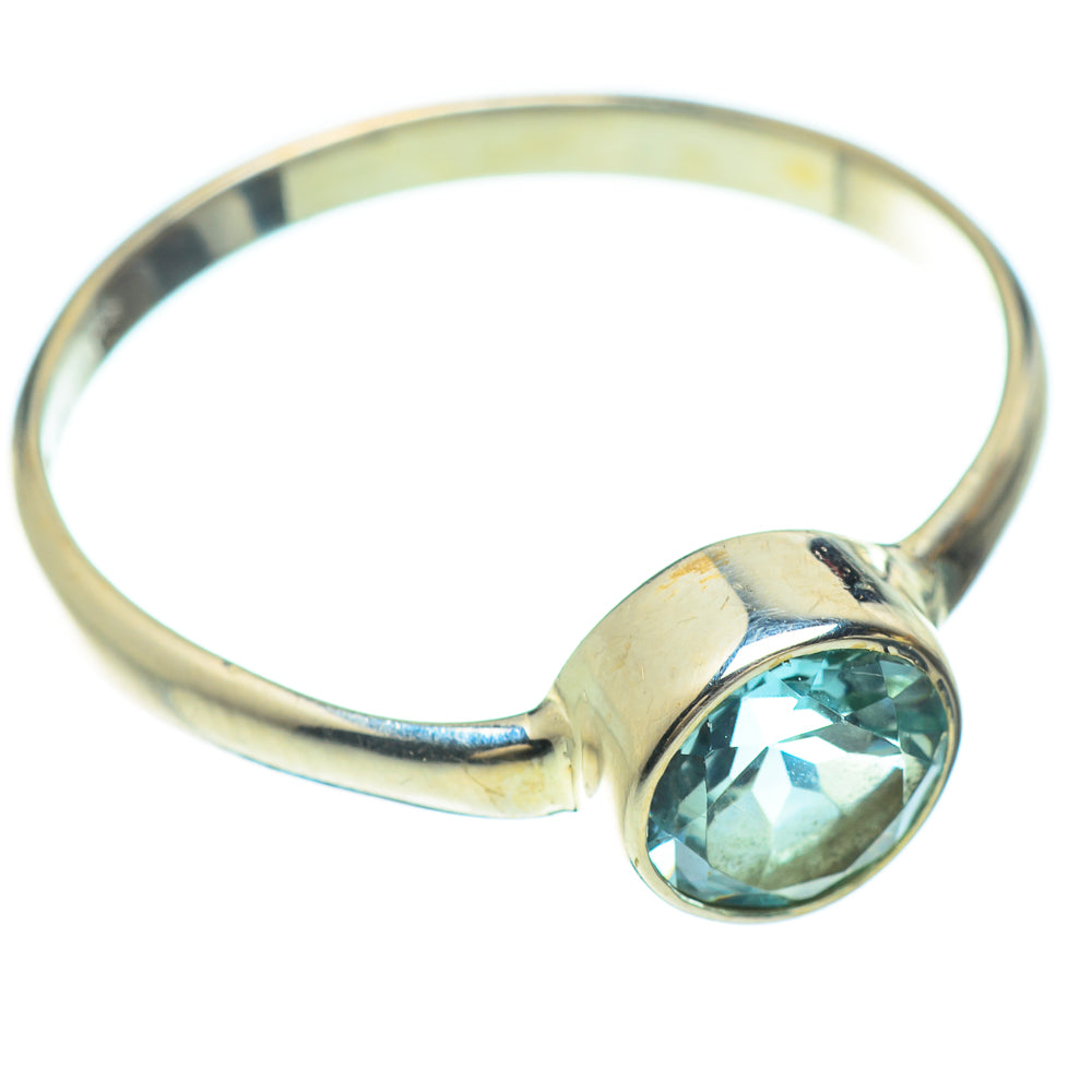 Blue Topaz Rings handcrafted by Ana Silver Co - RING51567
