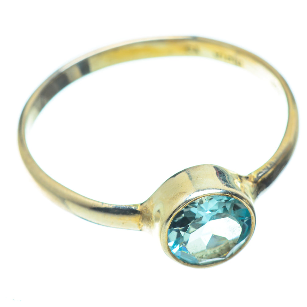 Blue Topaz Rings handcrafted by Ana Silver Co - RING51583