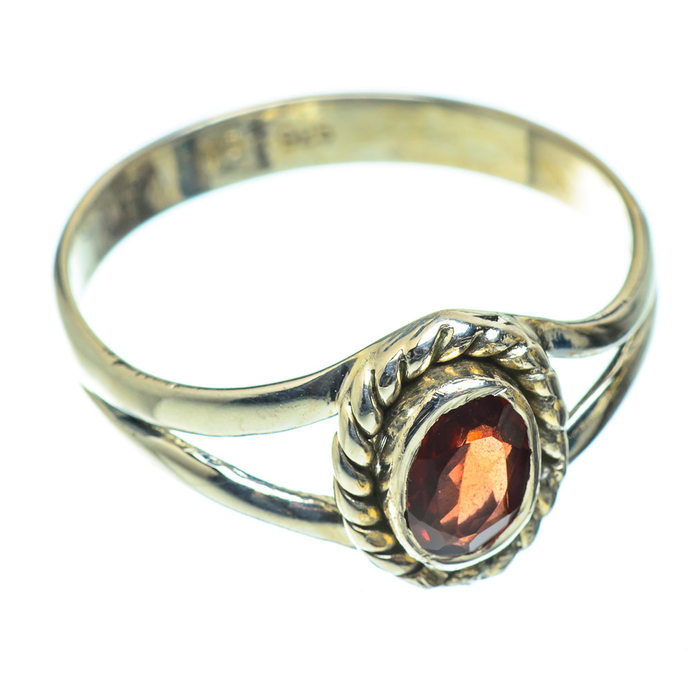 Garnet Rings handcrafted by Ana Silver Co - RING51988